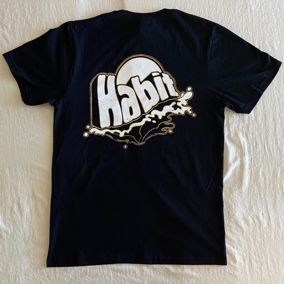 Habit Burger Bundle T-Shirt Small + Hat + Notebook + Drawstring Bag NWT ⭐️ - Picture 3 of 11